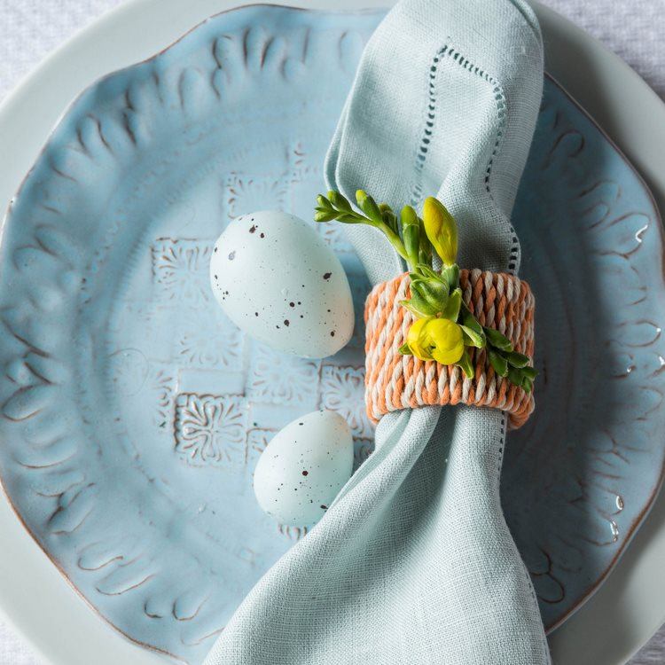 DIY Easter napkin rings easy ideas for festive table decor