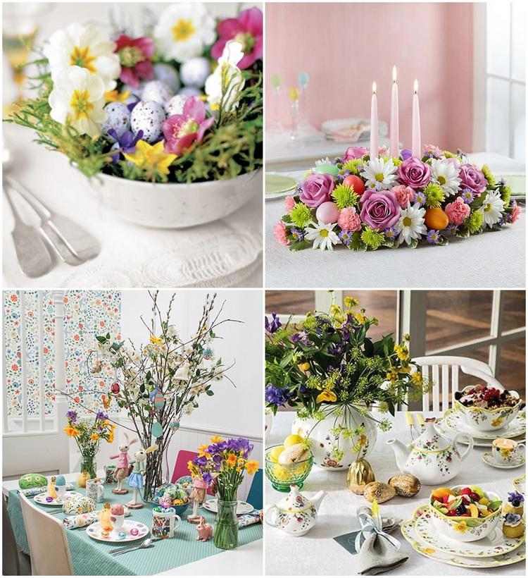 DIY Easter table decorations awesome centerpiece ideas