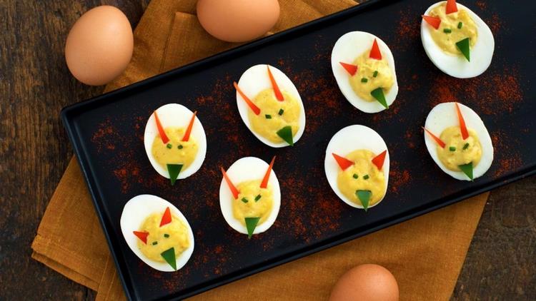 Devil Eggs recipe Easter fun food ideas for kids