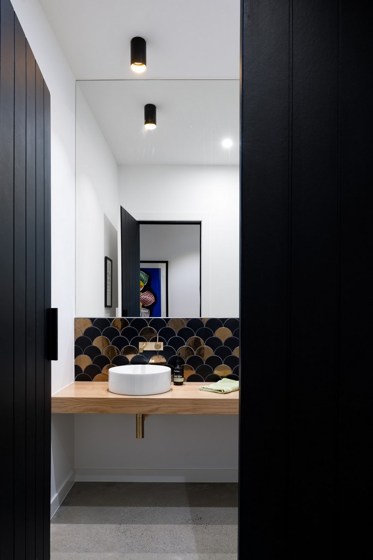 bathroom design wall tiles ideas metallic shades with ceramics