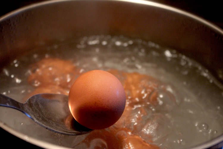 cooking time for hard boiled eggs