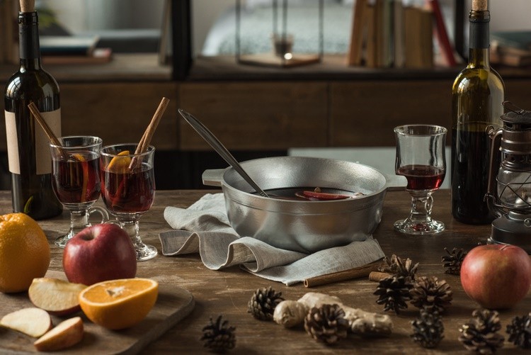 easy recipe for homemade mulled wine