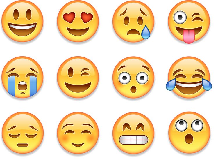 emoji faces Easter egg decorating ideas