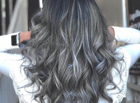 gray-streaks-on-black-hair