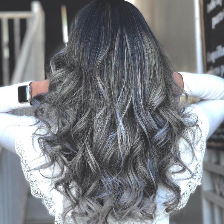 sejr Skraldespand Putte 10 Ideas for Beautiful Gray Highlights - Balayage and Other Techniques