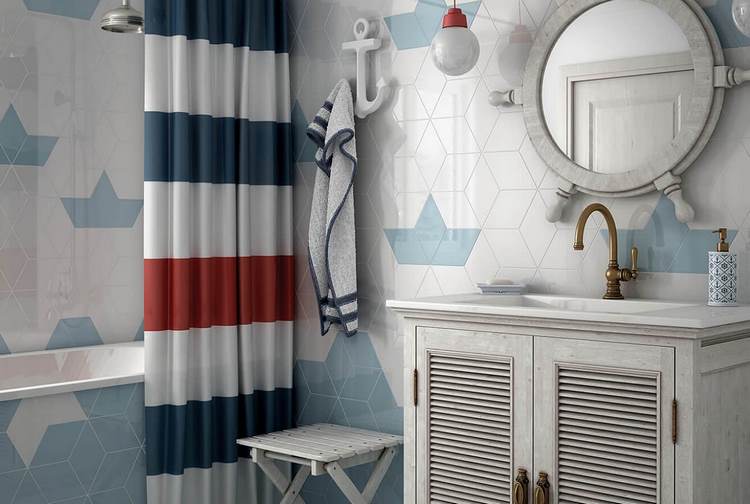 how to decorate your bathroom in nautical style