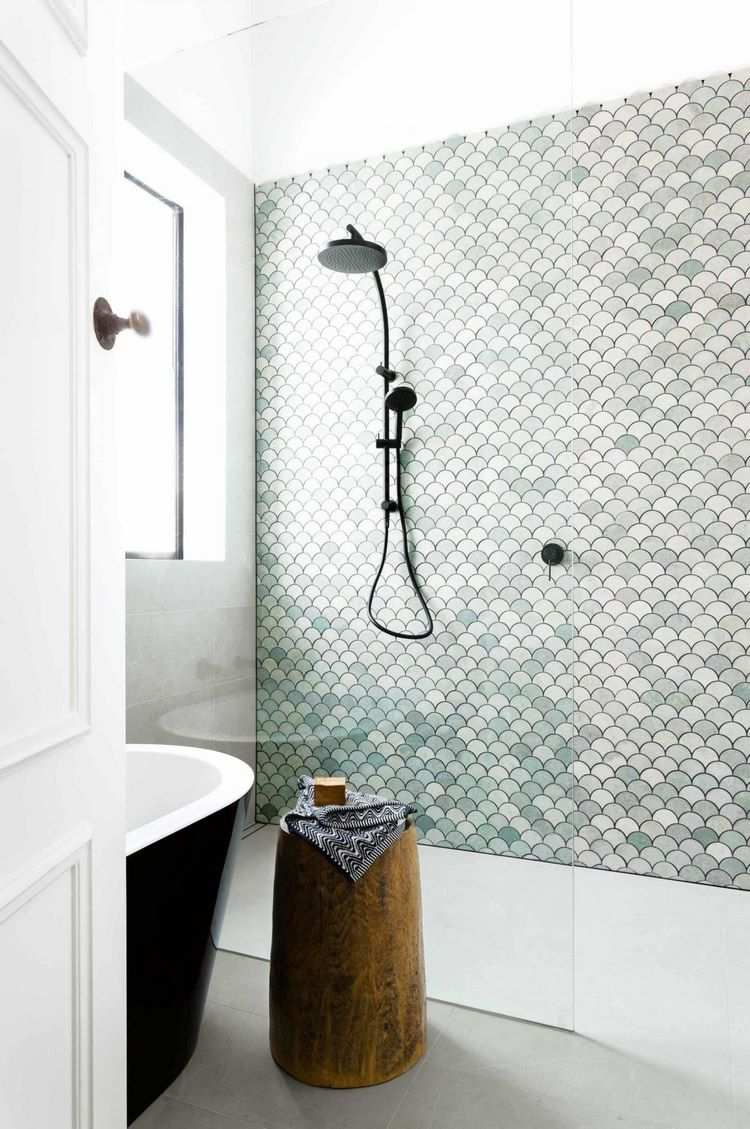 modern bathroom ideas wall tiles decor