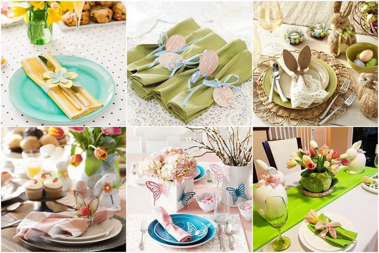 quick and easy easter table decorations place setting ideas
