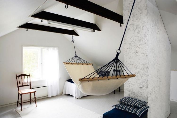 home designs ideas reading space with hammock