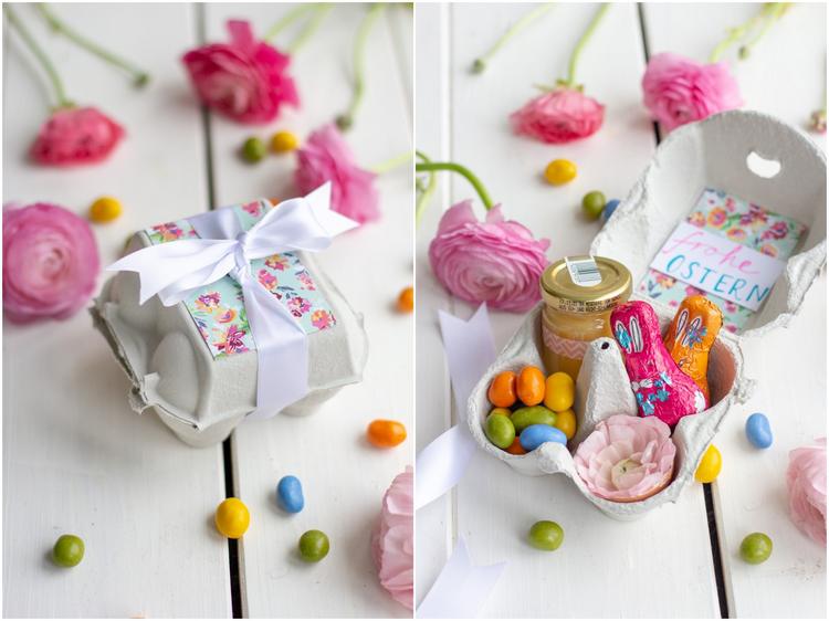 DIY egg carton Easter gift ideas fun crafts