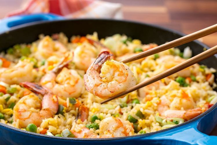 Fried-Rice-and-Shrimp-Recipe