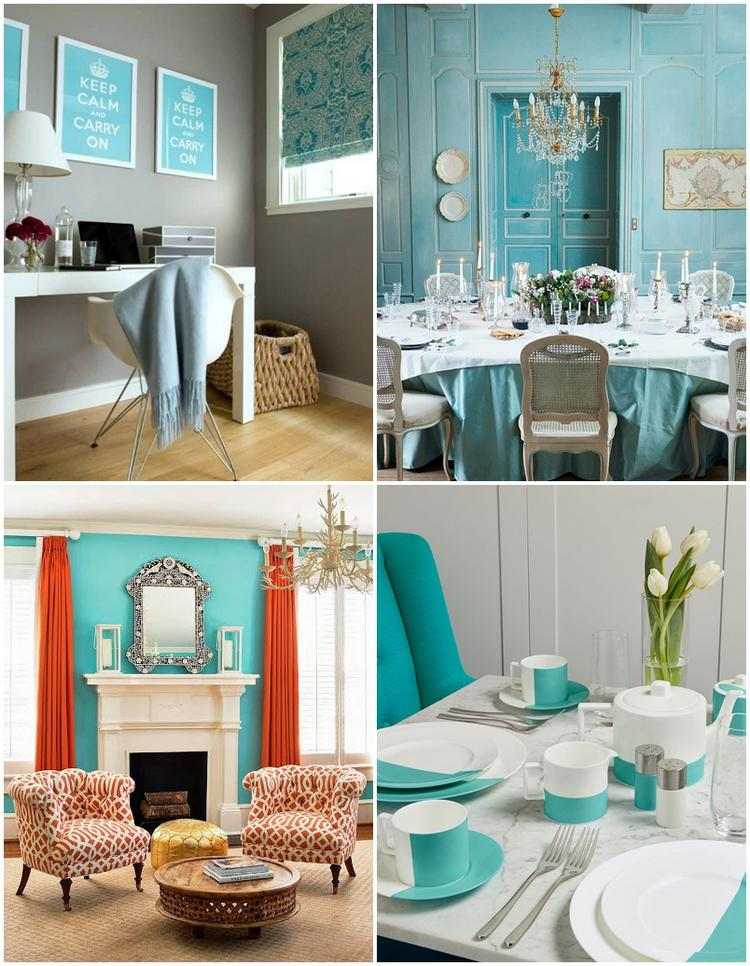 tiffany blue color ideas chic elegant home interiors