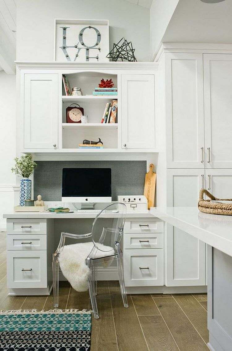 Kitchen Home Office Ideas - Creative Designs for a Relaxed Working Day