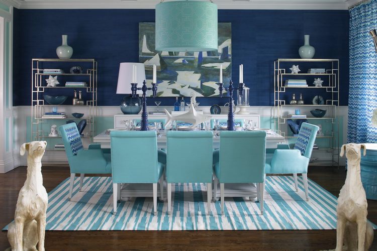 dining room design ideas tiffany blue in interior design