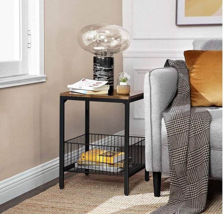 Space Saving End Table