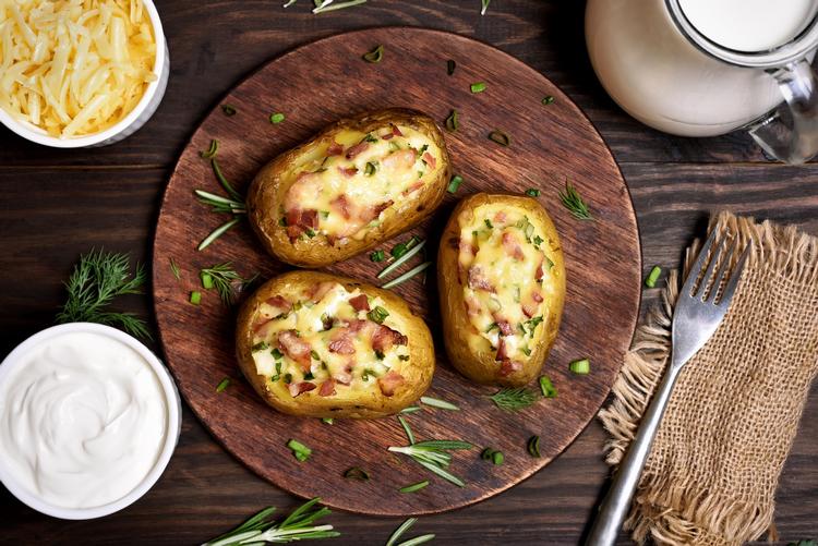 stuffed potato recipes easy lunch or dinner ideas