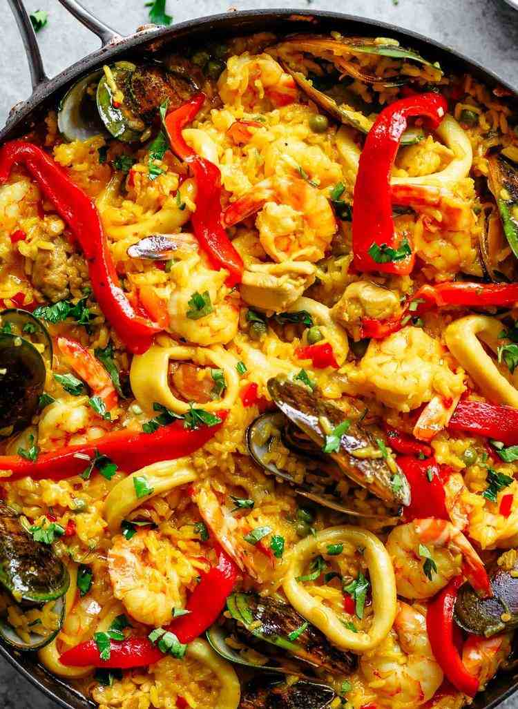 traditional spanish paella recipe