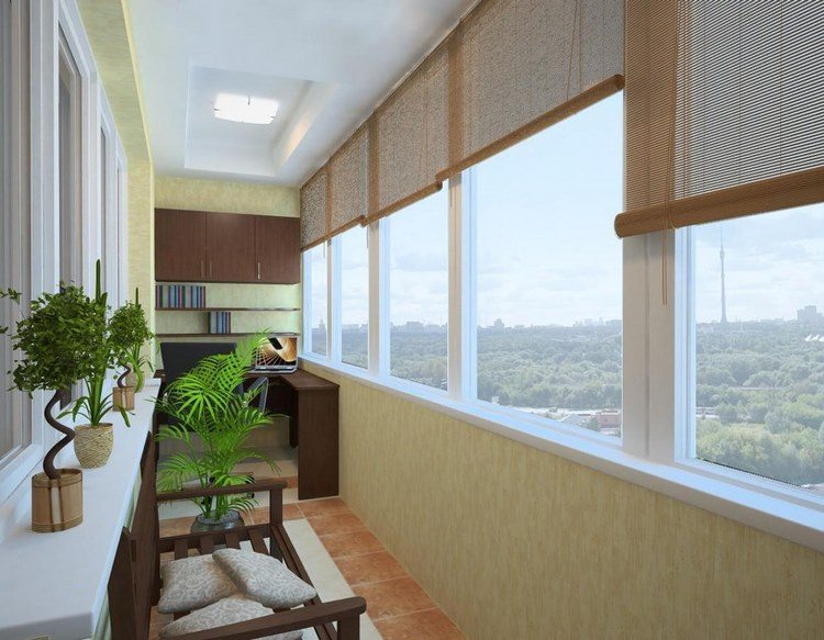 Eco friendly and decorative bamboo roller shades
