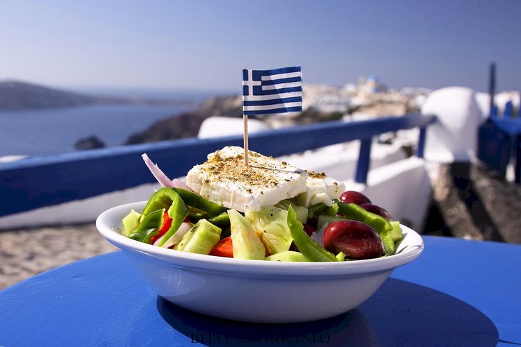 Greek salad recipe Mediterranean diet menu