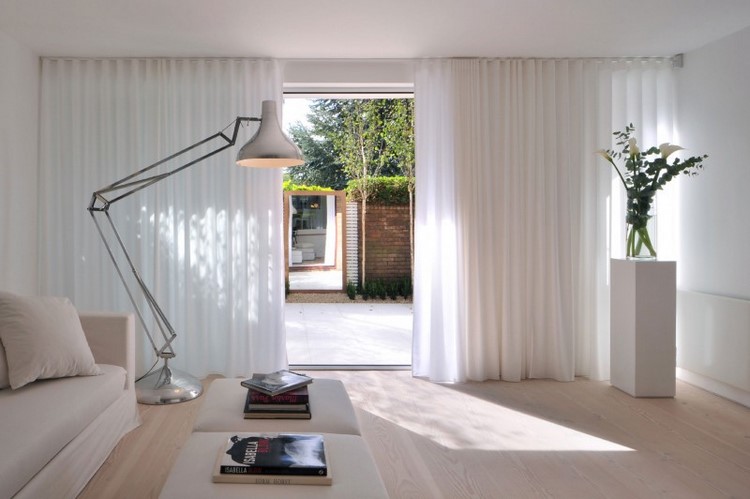 Sliding glass doors window treatment curtains