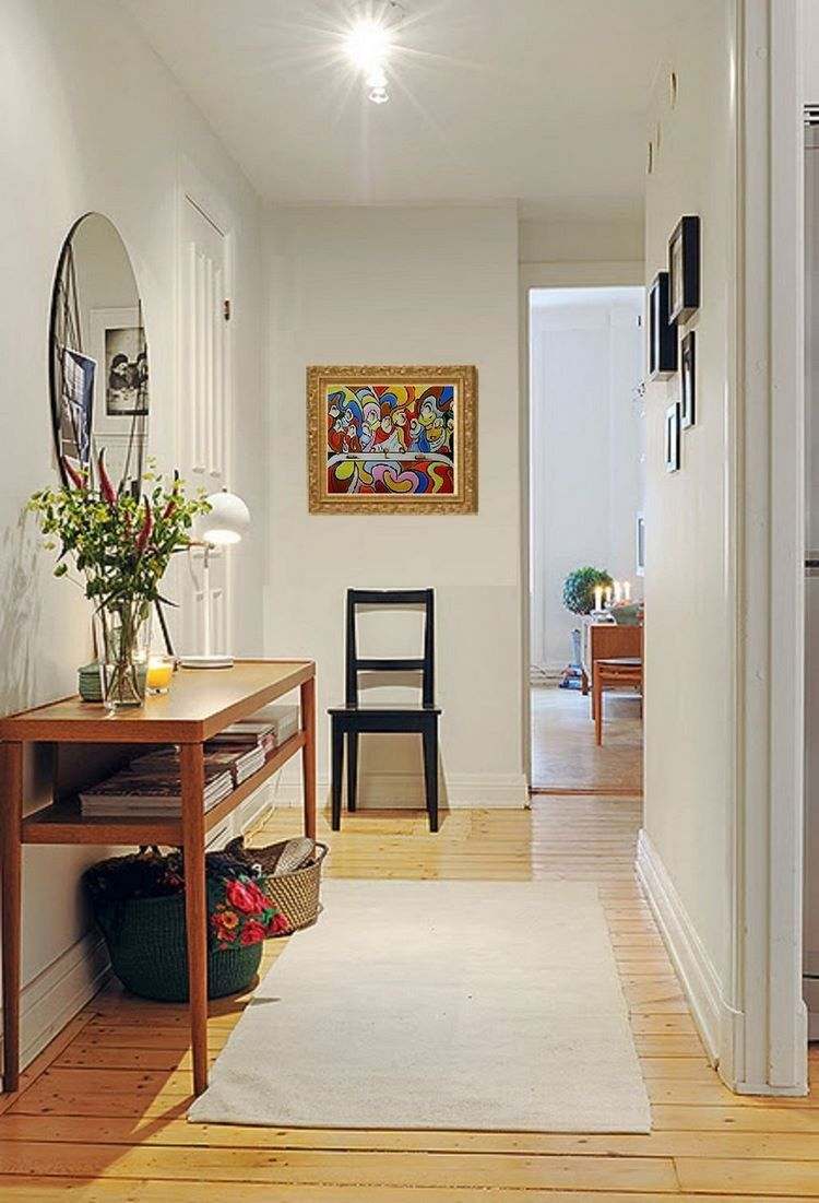 decorating ideas for small hallway