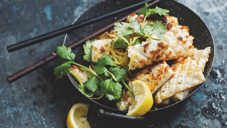 grilled calamari recipe