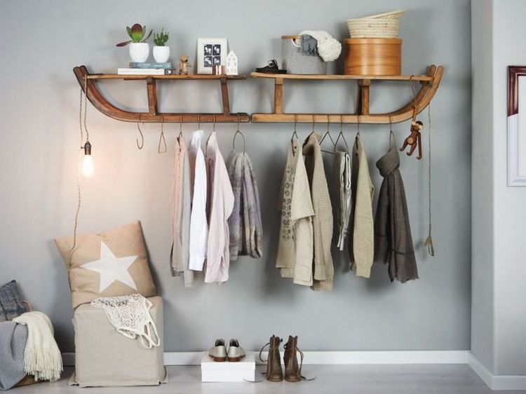 hallway furniture and decor ideas original coat racks