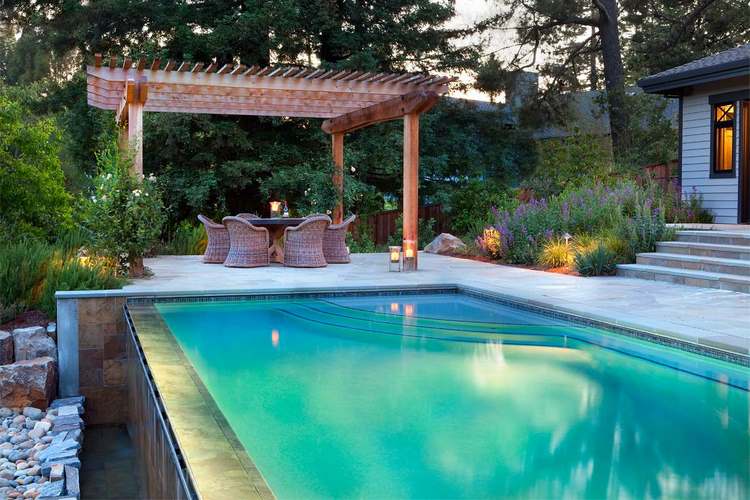 pool-pergola-and-dining-furniture-home-exterior-ideas