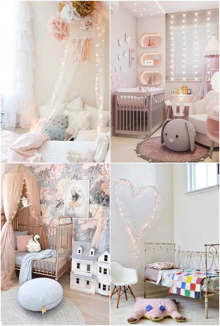 nursery decor ideas with fairy lights