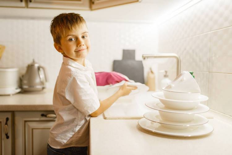 Choose age appropriate chores and give simple tasks