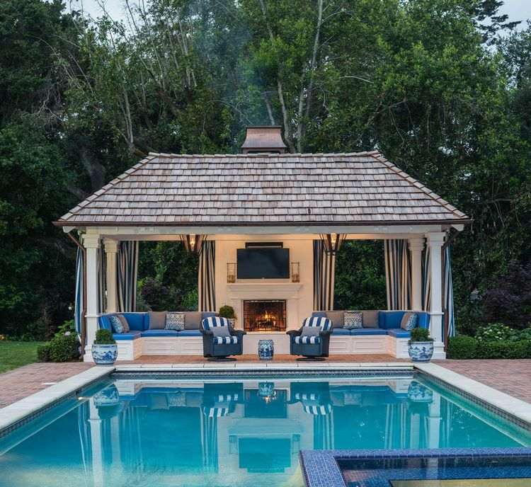 Poolside Structures Pergola, Gazebo, Ramada, Cabana, Pool House