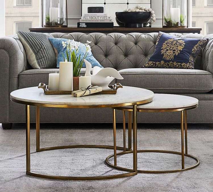 round stackable coffee table living room furniture ideas