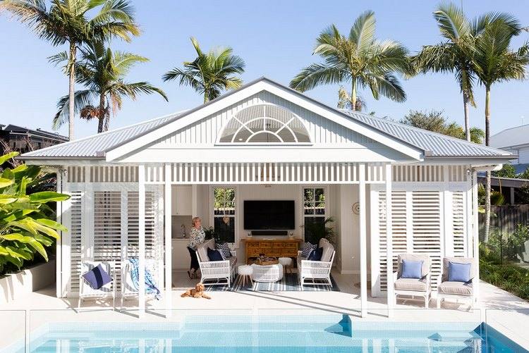 pool house advantages garden design ideas