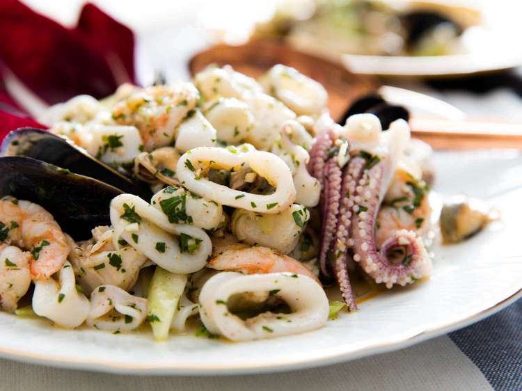 summer menu ideas seafood salad recipe