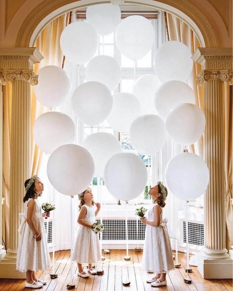 Inspirational wedding balloon decor ideas