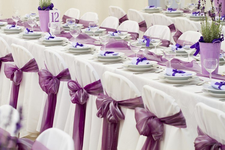 Wedding chair decoration ideas covers and sashes