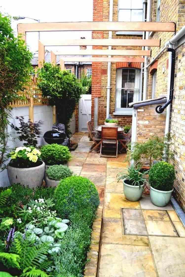 backyard urban garden house exterior ideas