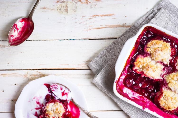 cherry cobbler recipe