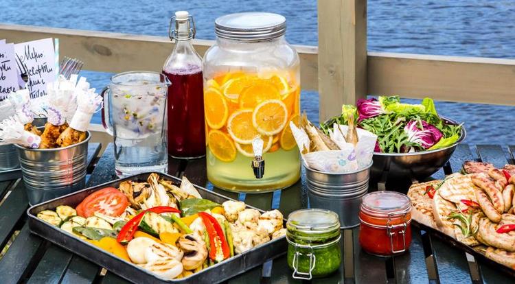 food and drinks for grill party ideas