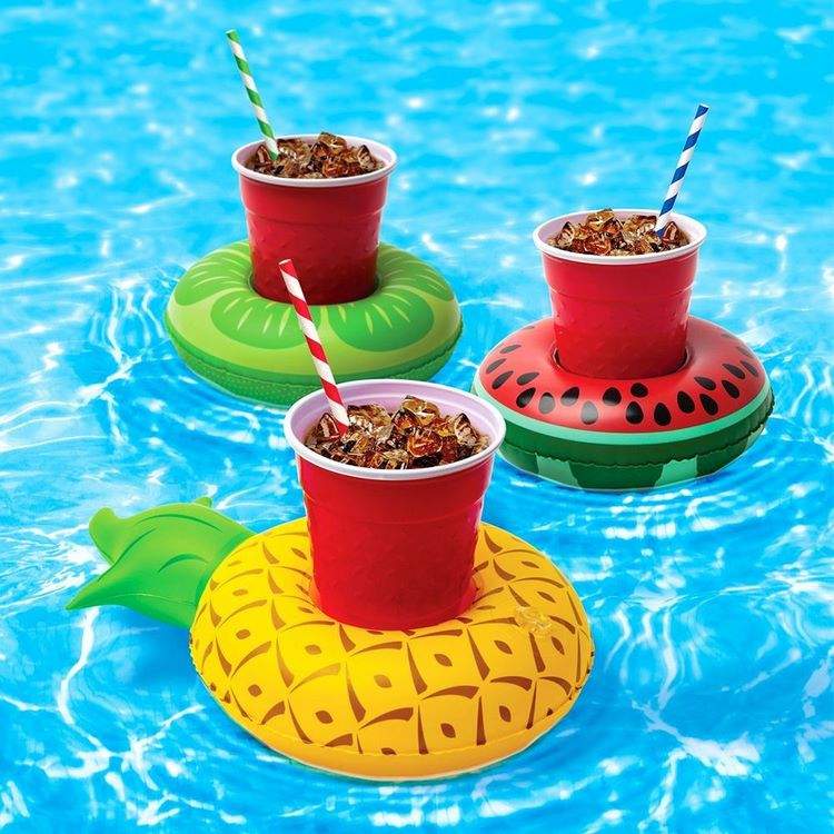 inflatable pool party drink floats