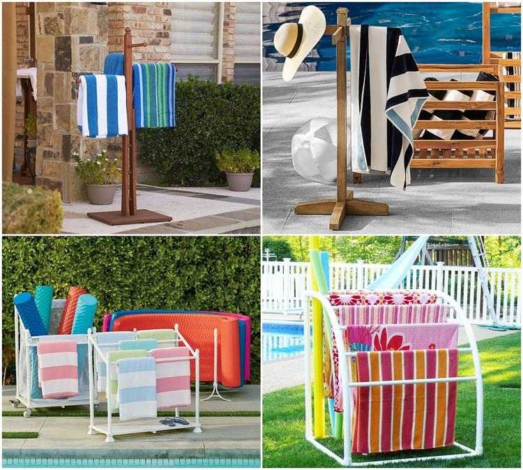 pool towel rack pros and cons