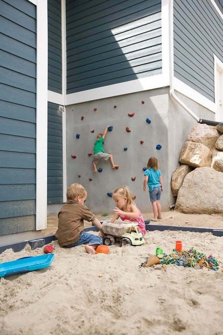 DIY Backyard Climbing Structures