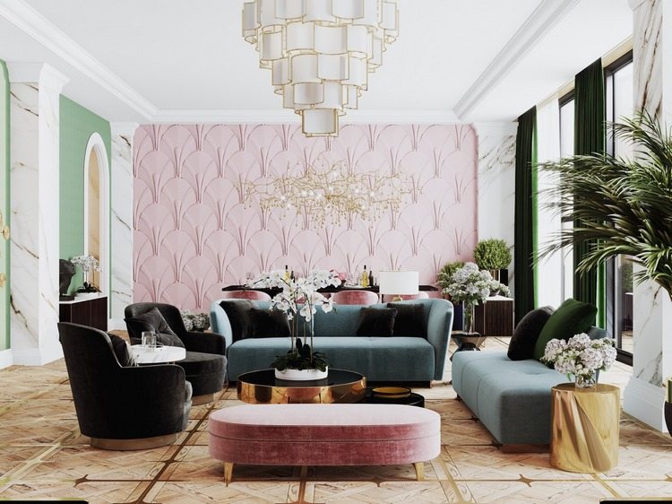 Estelle Desk - Blush Pink - Incy Interiors