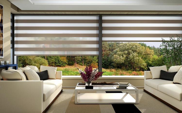 Innovative Window Treatment for Every Room Zebra Blinds