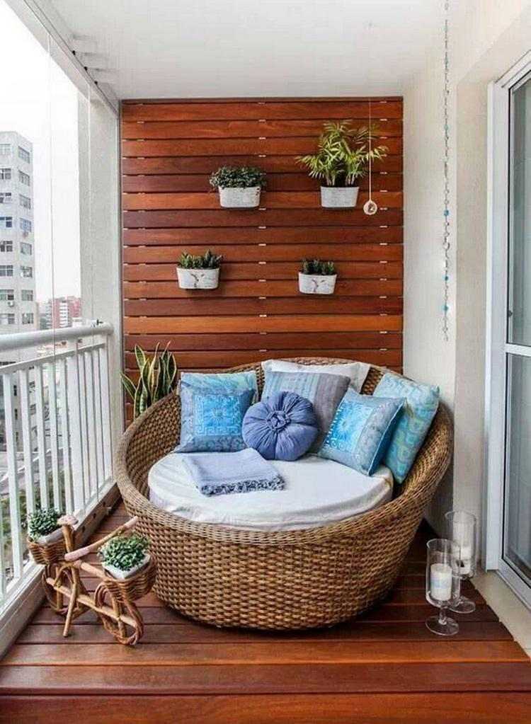 natural fiber balcony sofa ideas