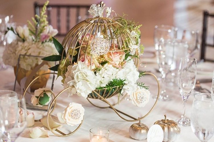 princess theme wedding table decorating ideas