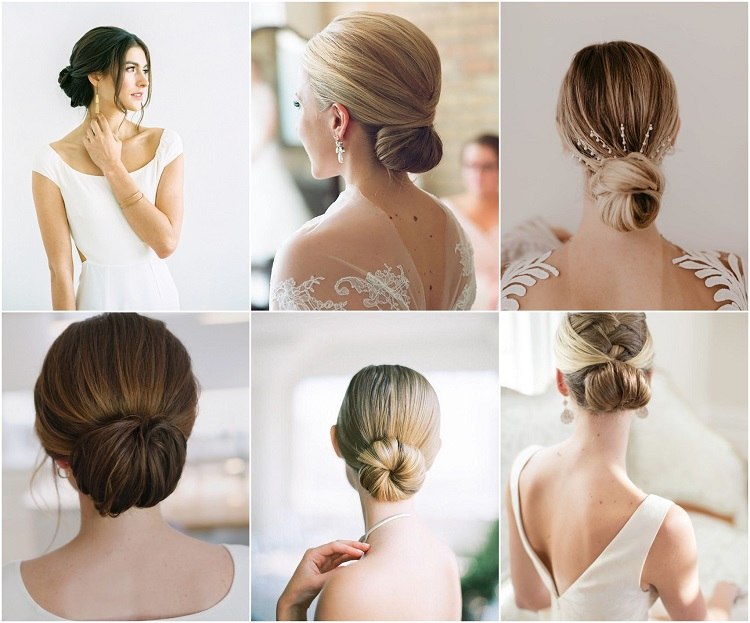 chic wedding hairstyle ideas for a minimalist wedding