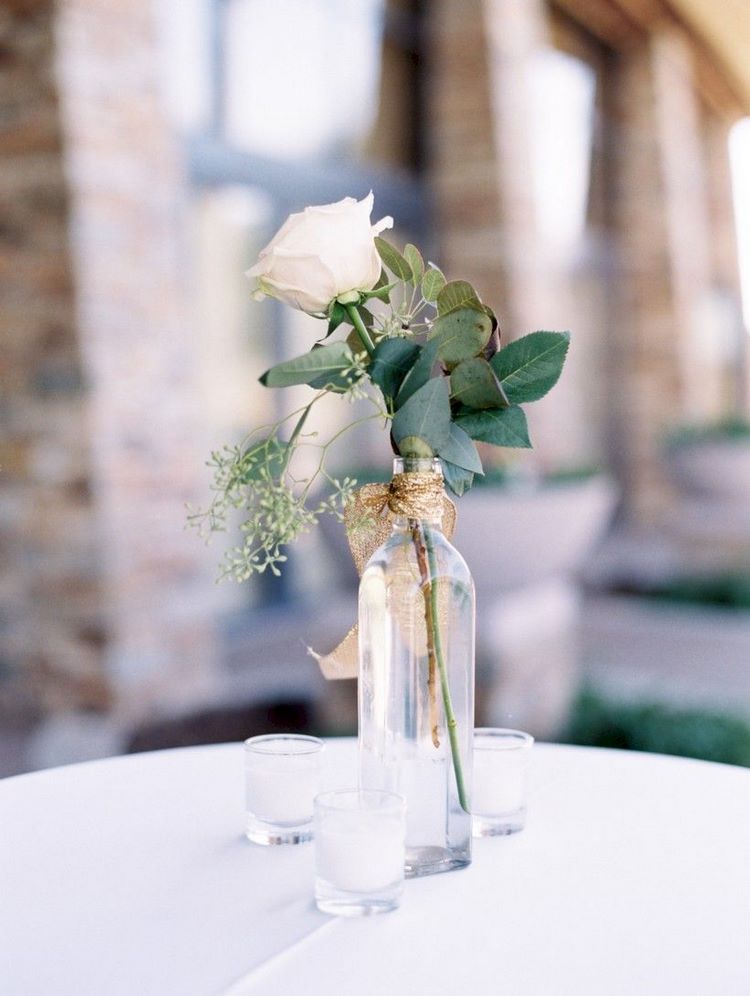 minimalist wedding table decorating ideas