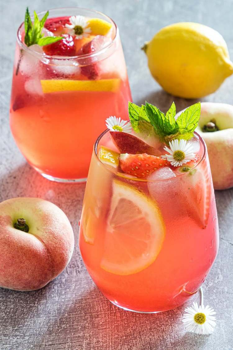peach lemonade recipe