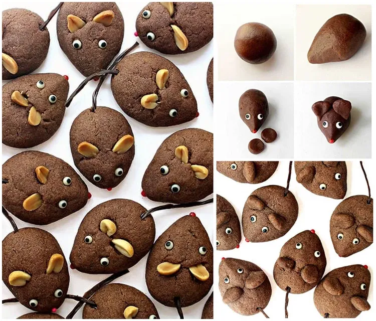 Chocolate Mice Cookies Recipe